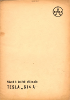 Tesla 614a - Navod k udrzbe 